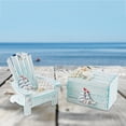 thumbnail image 1 of Dusknt Ocean Style Ornaments Clearance! Mediterranean Style Mini Beach Chair Decoration Children's Room Ocean Wind Desktop Small Box Decoration Shooting Props, 1 × Chair + 1 × Box, 1 of 4