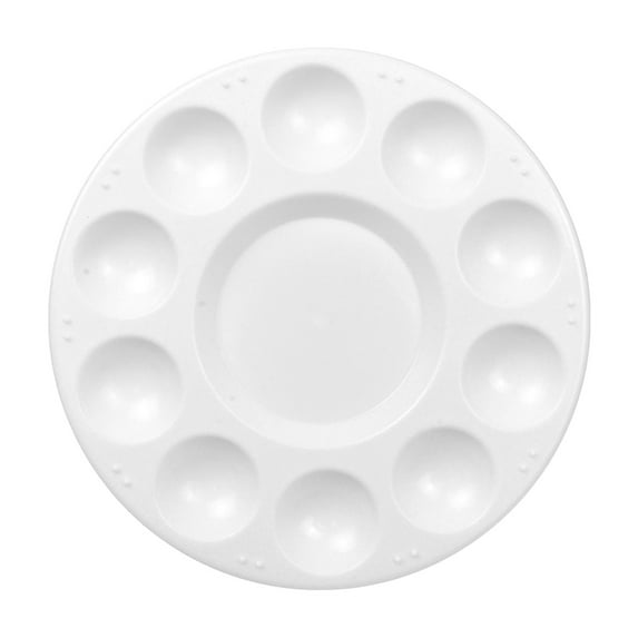 Dusknt Office Cabinet, Clearance! 4-Pack Watercolor Palette Washable Painting Children's Paint Tray Paint Holder - 4Pc, 4Pcs Color Palette (One Each of White, Pink, Blue and Green)