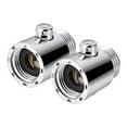 thumbnail image 1 of Dusknt One-Button Water Stop Valve 2Pcs, Faucets,Shower Restrictor Water Volume Water Pressure Adjust Replacement | Rustproof Handheld Shower Shut Off Multifunctional Water Restrictor, 1 of 7