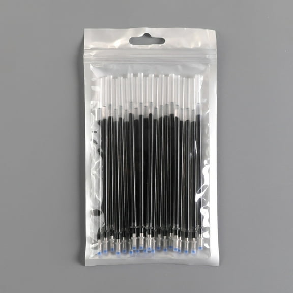 Dusknt Pan Refills, 20 Pieces Gel Ink Refill, Fits Retractable Pans Refill Replacement, Medium Tip Point Ballpoint Pan Refill, Pan Fine Nib, Retractable Pan Refills Bulk(Black)