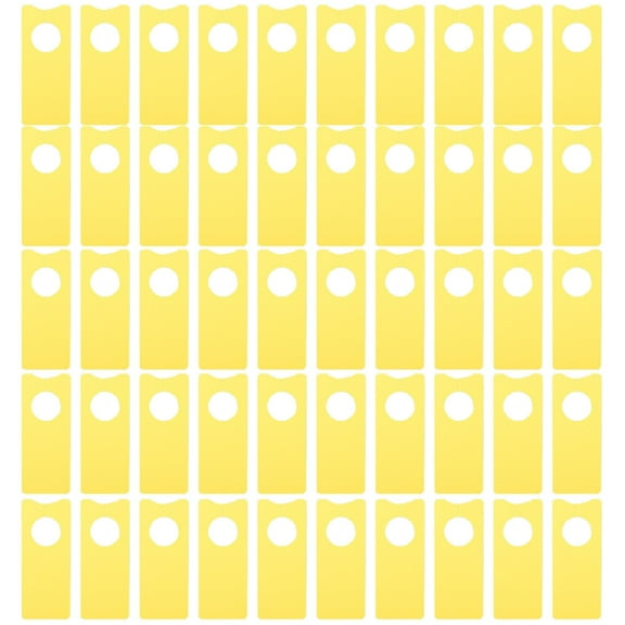 Dusknt Plant Marking Card, Plant Marking Card Yellow, Tool Bag,100Pcs Gardening Plant Hanging Collar Tag Plant Tree Tags Plant Identification Board Nursery Garden Labels Gardening Tags