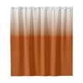 thumbnail image 1 of Dusknt Polyester Shower Curtain Clearance! Shower Curtain, Shower Curtain Orange Gradient, 1X Shower Curtain, 1 of 7