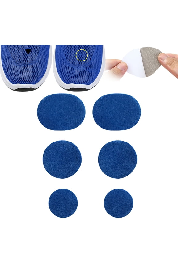 Repair Patch, Shoe Repair Patch Self-Adhesive for Mesh Sneakers, Anti-Abrasive Patch for Athletic Shoes Toe Box and Heel Liner Tears, Invisible Quick Fix for Running Shoes Trainers