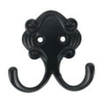 thumbnail image 1 of Dusknt Retro Coat Hook G, Hooks,Double Fork Coat And Hat Hook Wall Mounted Antique Brass Wall Hook Practical Rural Hook Suitable for Jackets Scarves Bags Towels Keys Hats Cups Hats, 1 of 4