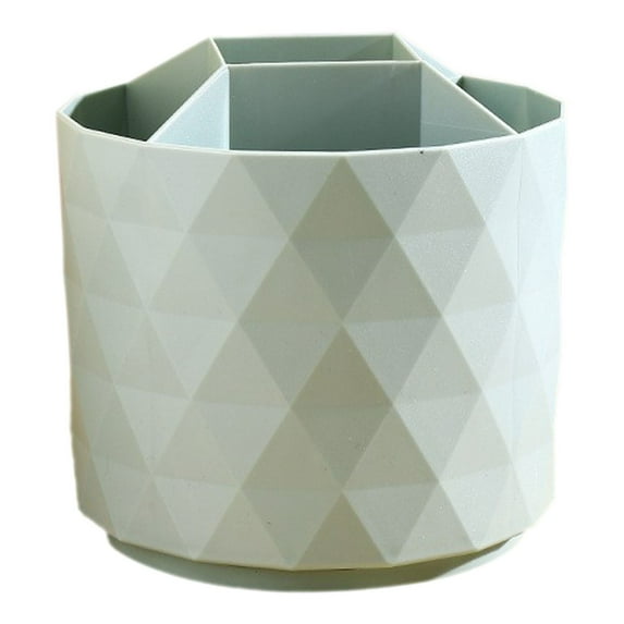 Dusknt Rotatable Divider Pen Holder Green, Pencil Barrel