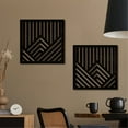 thumbnail image 1 of Dusknt Rustic Wood Wall Decor Wall Art Furniture Modern Abstract Wooden Wall Art Farmhouse Hanging Decoration for Living Room Bedroom Home Indoor Outdoor Office Wall Decor..., Clearance Sale!, 1 of 8