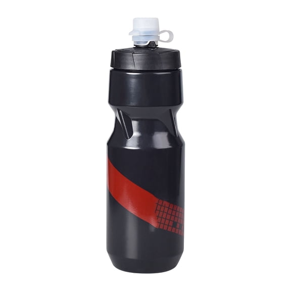 Dusknt Sports Water Bottle Black A, Glass&Bottle,Steel Insulated Stainless Steel Water Bottle – for Cycling Fitness & Sports Fits Most Cages