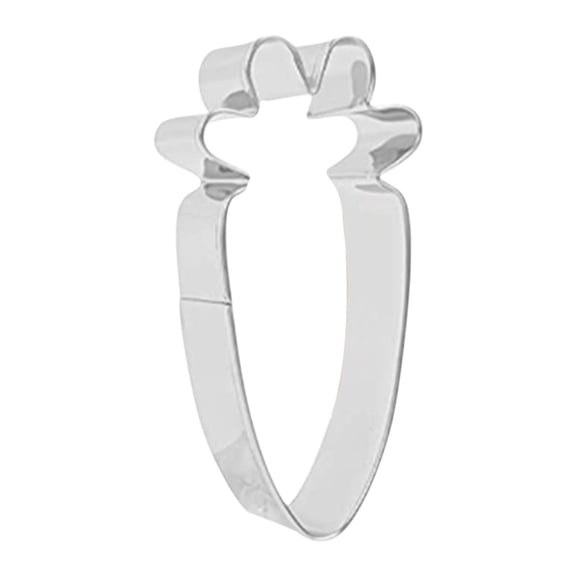 Dusknt Stainless Steel Cookie Cutter E Carrot, Biscuit Moulds,