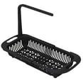 thumbnail image 1 of Dusknt Telescopic sink storage rack drain rack black, Drain Rack,Adjustable To Fit Any Size Sink Large Capacity Storage Retractable Sink Storage Rack Towel Rack, 1 of 8