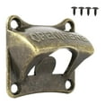 thumbnail image 1 of Dusknt Wall-Mounted Bottle Opener B, Bottle&Can Openers,Wall Mounted with Screws Beer Wall Mount Wine Metal Outddor and Indoor, 1 of 9
