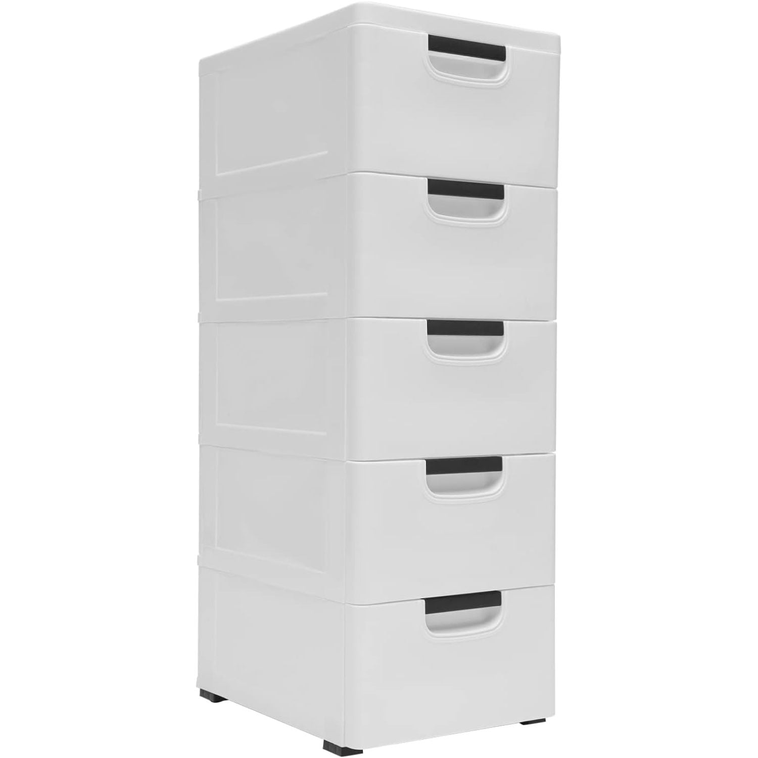 Duskora Plastic Drawers Dresser Storage Vertical