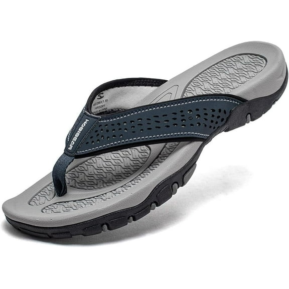 Dusky Shark Mens Thong Sandals Indoor and Outdoor Beach Flip Flop