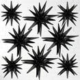 thumbnail image 1 of Duslogis 100 Pcs Black Starburst Balloons, Foil Balloons Magic Star Spike Designs for Bachelorette Party, Birthday, Halloween Decoration, 1 of 7