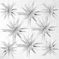 thumbnail image 1 of Duslogis 100 Pcs Silver Star Balloons, 12 Point Star Foil Mylar Balloons Spike Explosion Cone Balloon for Party Decorations Supplies, Birthday, Wedding, Baby Shower, Graduation Balloon, 1 of 7