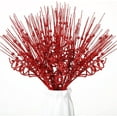 thumbnail image 1 of Duslogis 16Pcs Christmas Tree Picks and Sprays Sparkle Glitter Curly Ting Ting Branches 14 Inch Artificial Berry Picks Decorative Sticks for Wedding Vase Fillers Xmas Tree Wreath DIY Decor(Red), 1 of 7