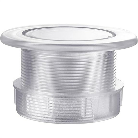 Duslogis 2 Inch Parasol Umbrella Hole Ring Plug and Cap Set, Thicker Patio Table Hole Cover Insert, Deck Table Umbrella Holes Plug Replacement Parts for Outdoor Patio Table Garden Yard (Clear)