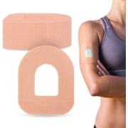 Duslogis 20 Pack Omnipod 5 Overpatches Waterproof & Sweatproof, Pod Pals Omnipod 5 Adhesive Overlay Hypoallergenic & Latex Free Omnipod 5 Adhesive Patches, Beige