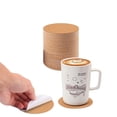 thumbnail image 1 of Duslogis 50 Pack 3.5 Inch Round Cork Coasters, Cork Drink Coasters for Drinks, Suitable for Tabletop, Decor, Resistant, DIY Project, 1 of 7