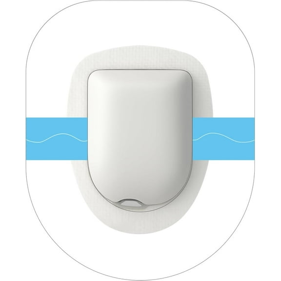 Duslogis 50 Pack Omnipod 5 Overpatches Waterproof & Sweatproof, Pod Pals Omni Pod 5 Adhesive Overlay Hypoallergenic & Latex Free Omnipod 5 Adhesive Patches, Transparent