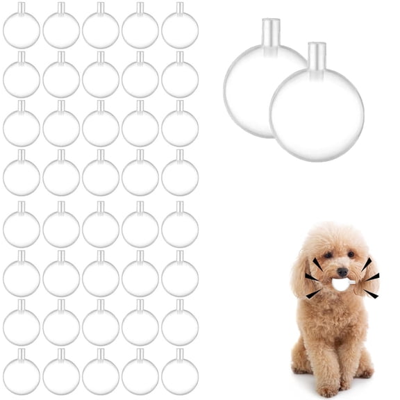 Duslogis 50Pcs Replacement Squeakers for Dog Toys, 30MM Toy Noise Maker Plush Toy Repair Reed Insert Airbag Replacement for Dog Cat Toy Repair DIY (30mm, 50pcs)