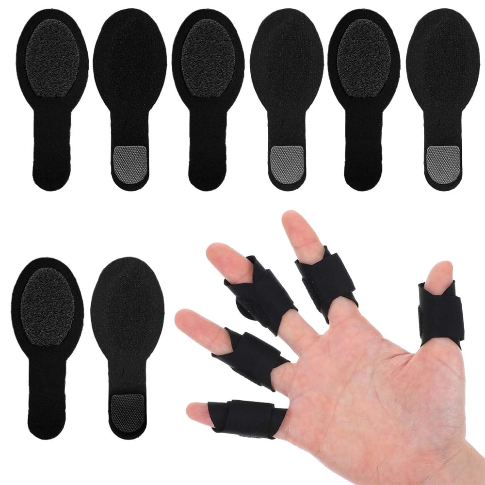 Duslogis 8 PCS Finger Wraps for Arthritis - Lightweight Finger Brace ...