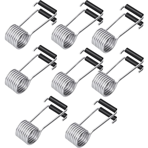Duslogis 8 Pack Butterfly Spring Door Closer Spring Hinge Door Closer, for On Most Door Butt Hinge Pins Automatic Spring Door Closer