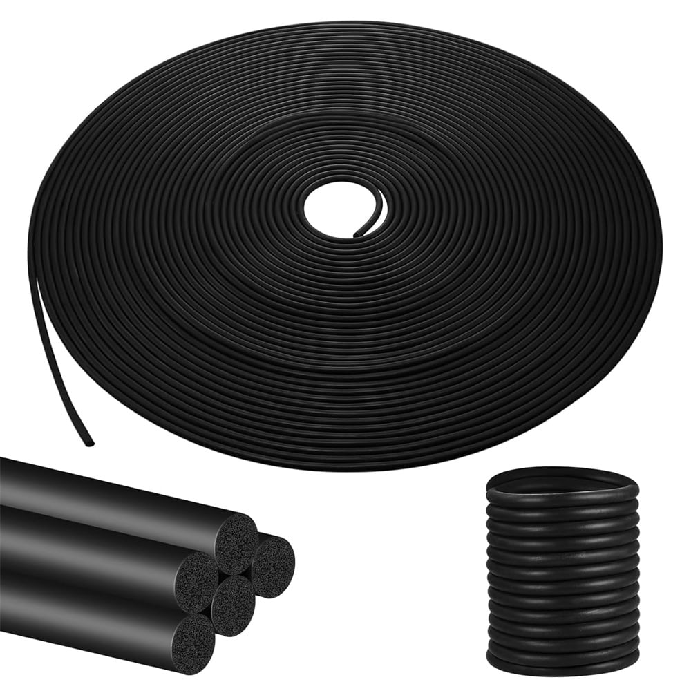 Duslogis Backer Rod 1 4 X 50 Ft Black Foam Rubber Caulk Saver For Gaps duslogis-backer-rod-1-4-x-50-ft-black-foam-rubber-caulk-saver-for-gaps