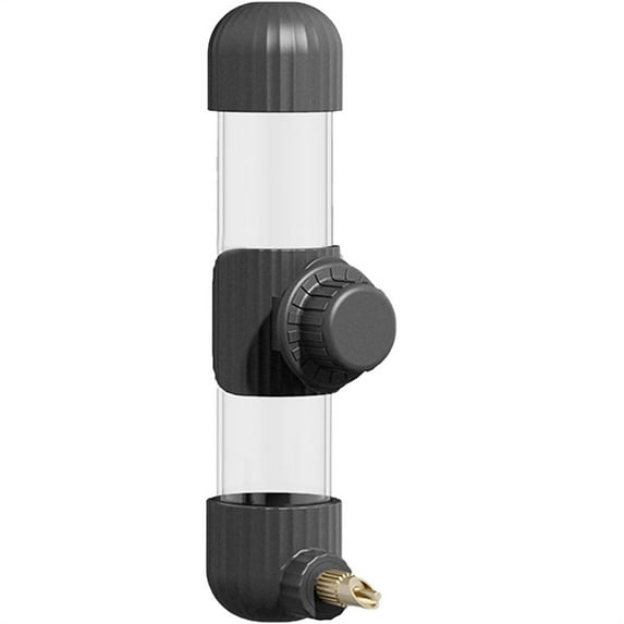 Duslogis Bird Water Dispenser Parrot Waterer Automatic Bird Water Feeder for Parakeets Cockatiels Budgies Finch Lovebirds & Canary (9.4oz/220ml, Black)