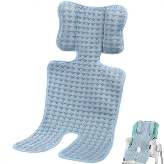 Duslogis Car Seat Cooling Pad for Toddler,Seat Cooler Pad,Stroller Cool Seat Liner,Cooling Accessories in Summers,Comfortable Cushion Mat for Ventilation,Keep Baby Cool in Summers (Blue)