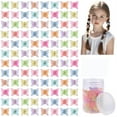 thumbnail image 1 of Duslogis Cute Mini Butterfly Hair Clips for Women,100Pcs Tiny Hair Clips for Thin Fine Hair Mixed Color Hair Clips Strong Grip Hair Accessories, 1 of 7