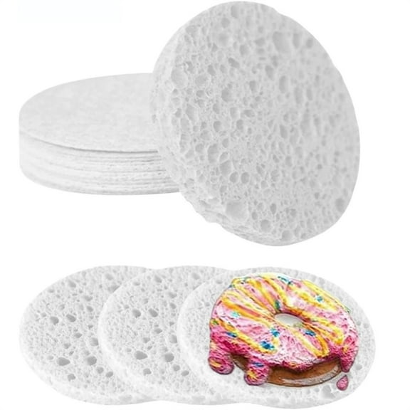 Duslogis Magic Puffy Paint Foam Texture Paper – 12 Round 3D Foam Texture Sheets for DIY Puffy Paint Crafts and Kids Art Projects (Round)