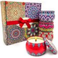 thumbnail image 1 of Duslogis Scented Candles Gifts Set for Women,4 Pack Scented Candles 12H Burning,Women Gifts,Aromatherapy Candles for Home Scented for Yoga, Bath Spa,Meditation, Aromatherapy,Stress Relief, 1 of 7