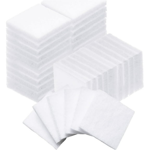 Duslogis Square humidifier Essential Oil Pads Unscented Replacement Aroma Pads White Essential Oil Diffuser Pads Simply Diffusers Oil Pads Humidifier Accessories for Car Room Air (100 Pieces)