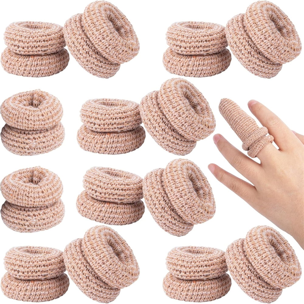 10Pcs Tubular Bandage Finger Roll Dressings Finger Bandage Tubular Finger Dressings Finger Cots Bandages For Finger Swelling I.1420532268