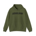 thumbnail image 1 of Dusseldorf Germany Moving Away Hoodie, Gifts, Hooded Sweatshirt, 1 of 4