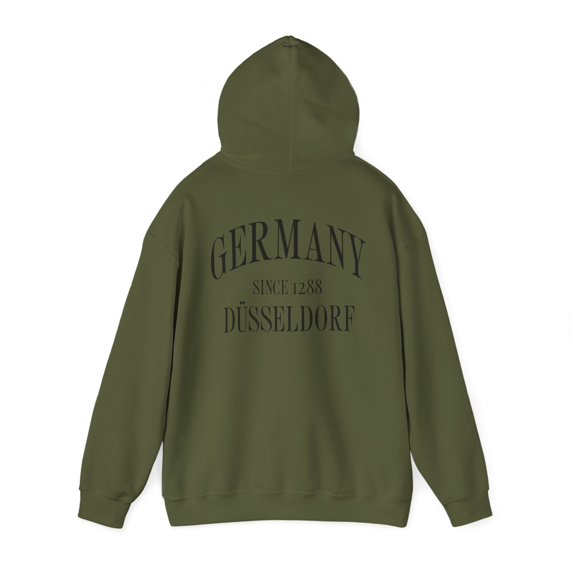 Dusseldorf Germany Trip Moving Hoodie Gifts Hooded Sweatshirt Pullover