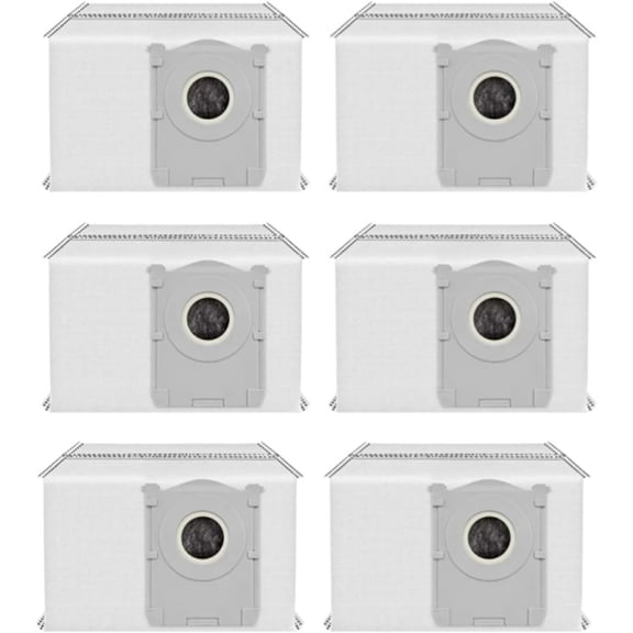 Dust Bag Compatible with Ecovacs Deebot T90 Pro Omni T90 Omni Robot Vacuum Accessories, 6 Pack