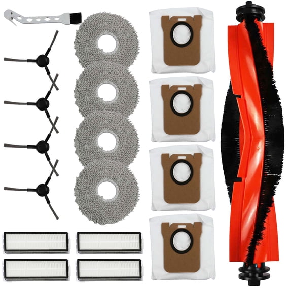 Dust Bag Mop Cloth Kit Compatible with For X10 Plus and X20 Pro Models