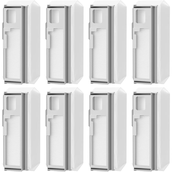Dust Bags Compatible with Narwal Freo Pro, Freo X Ultra, Freo X Plus, 1L Capacity with Built-in Hepa Filter, 8 Pack