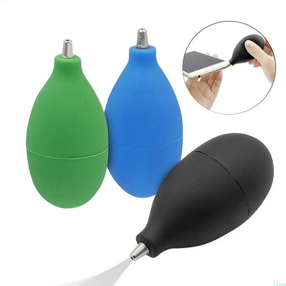 Dust Blower Mini Handheld Powerful Air Blaster Pump For Camera Watch Keyboard Camera Watch Cleaning Tools Green Smile Home