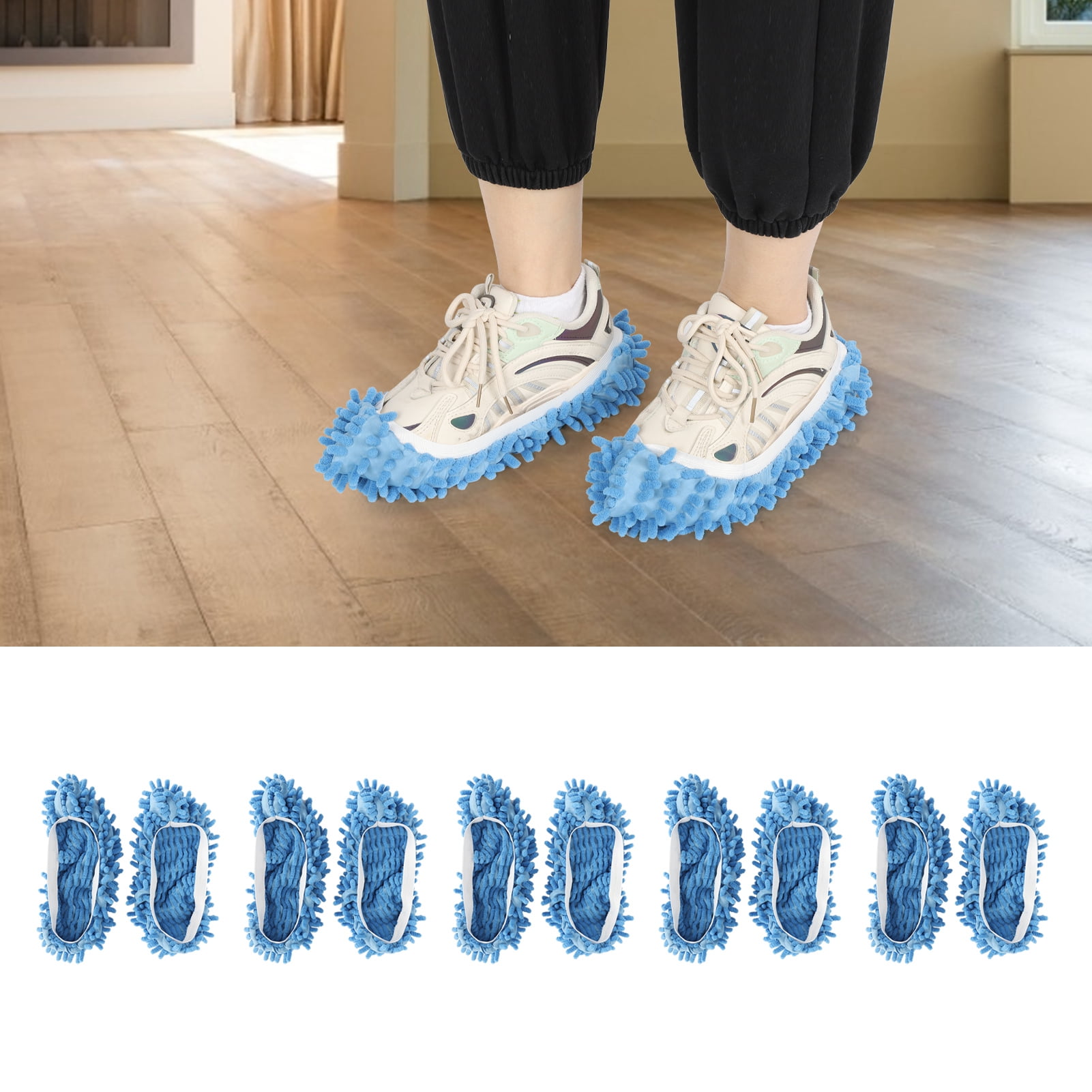 Dust Cleaning Slipper Floor Cleaning Slipper Mop Slippers Mop Shoes
