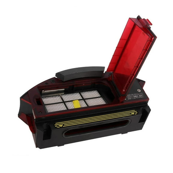 Dust Collecting Box Bin Collector Dust Bin Box with Hepa Filter Fit for iRobot Roomba 800 900 Series 870 860 880 960 964 Robot Vacuum Cleaner Replacement Parts