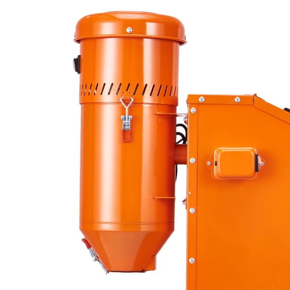 1.6 HP Dust Collection Reclaimer System with 1.8 Gallon Capacity, Universal 2 Inch Inlet Dust Collector for Sandblasting Cabinets and Media Blasters, Cold Rolled Steel Construction