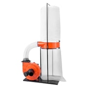 Dust Collector 1100 CFM 2.5 Micron Wood Dust Collection System, 1.5HP 42 Gallon Cone Dust Collector with Bags, 3400 RPM for Woodworking Shop