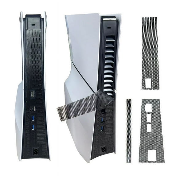 Dust Cover Net For PS5 Slim Console, Side Dust Proof Filter Cover Dust Net Console Middle Vent Dust Cover Console Accessories