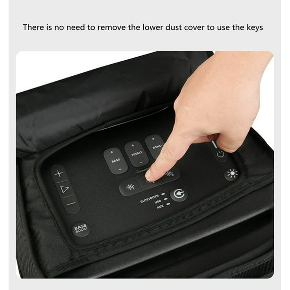 Dust Cover Protective Case For JBL Partybox 310 Speaker Removal Free Dust Cover Karaoke Audio Mesh Dust Cover Scratch Resistant Protective Sleeve Case