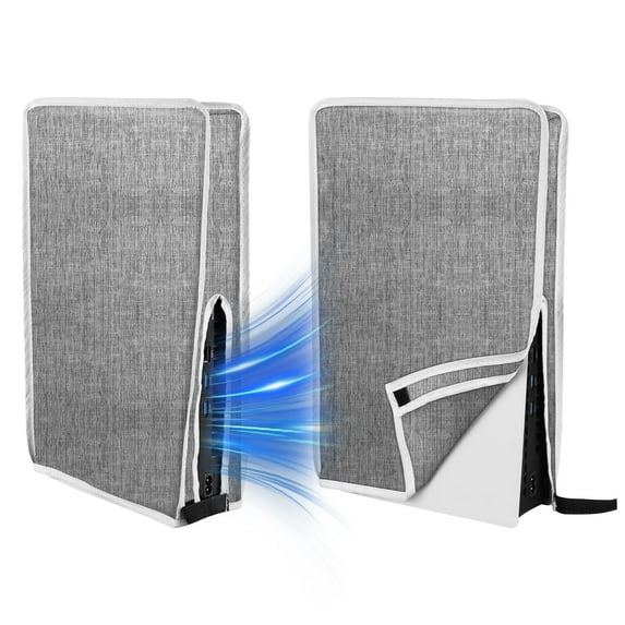 Dust Cover for PS5 Slim/Playstation 5 Slim Disc & Digital Edition- Grey