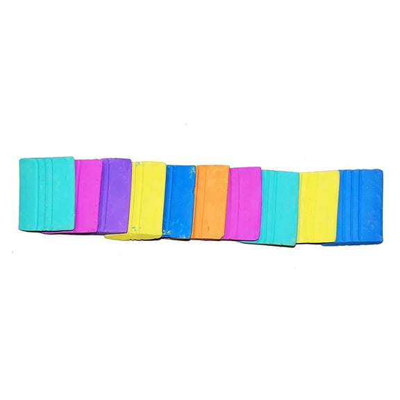 Dust Free 10 Pcs Tailor Chalk Marker, Tailoring Chalk, Marker 1 Box Multicolor Design May Vary