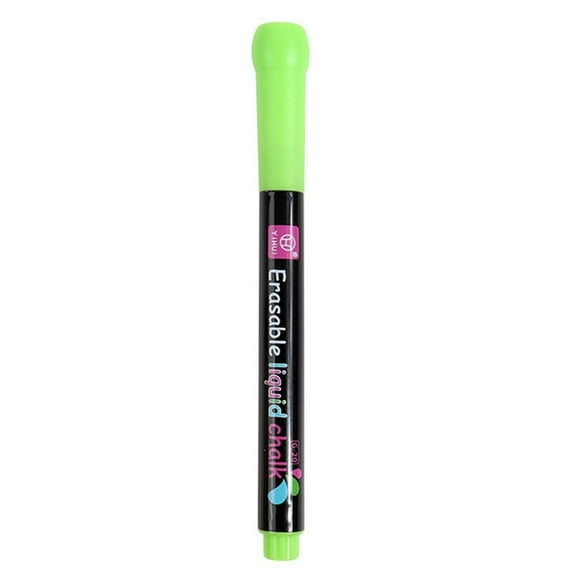 Dust Free Led Board Writing Glass Window Painting Whiteboard Pen Liquid Chalk Pen Art Marker Pen Highlighters GREEN