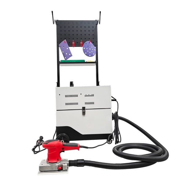Dust Free Sanding Machine Automotive Sheet Metal Polishing Grinding and Vacuuming Machine 220V
